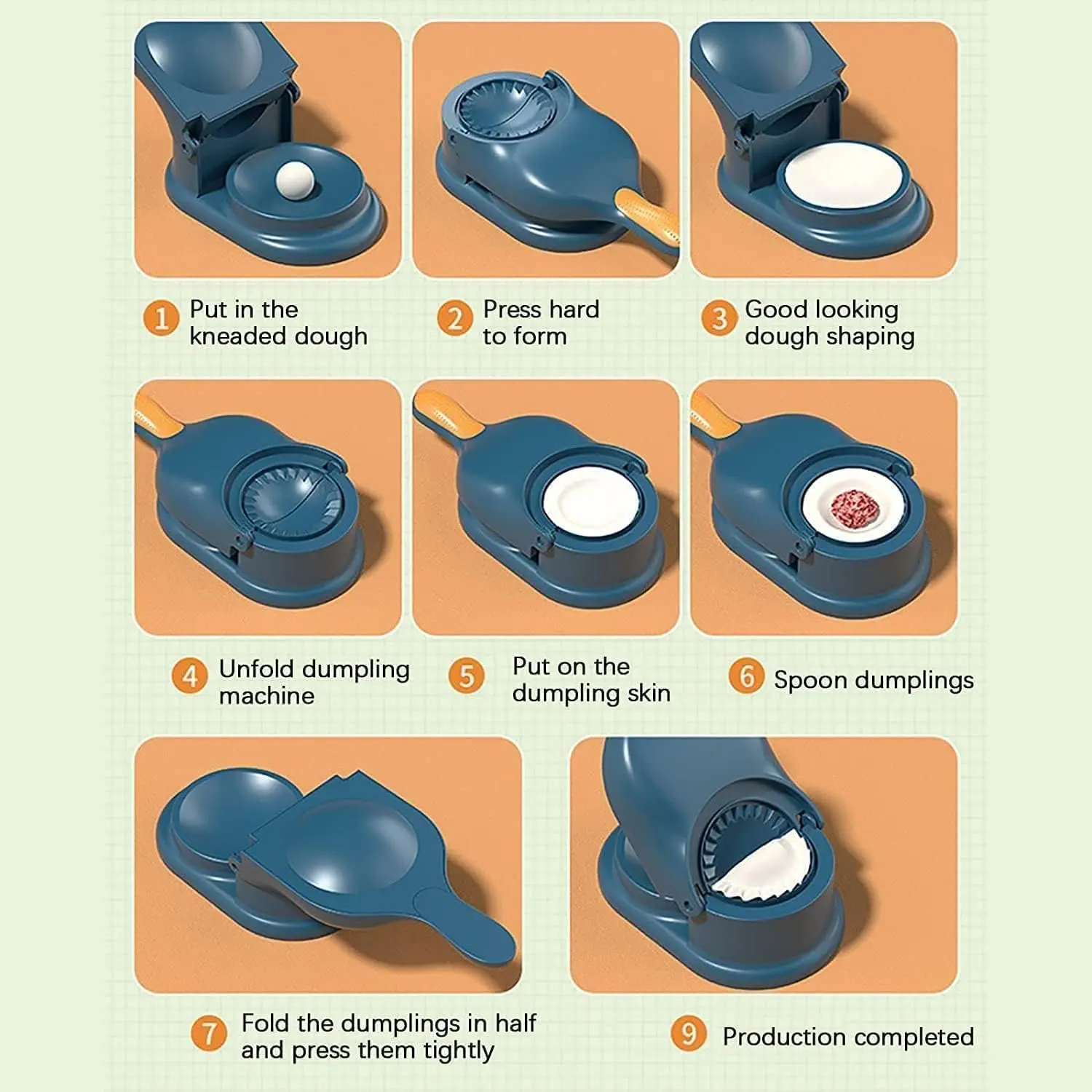 Máquina para dumplings y empanadas: Paso a paso para crear deliciosos bocadillos perfectos.