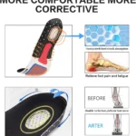Plantillas deportivas para calzado con absorción de impacto honeycomb y soporte para el talón.