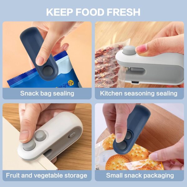 Mini Sellador De Bolsas A Calor Premium - Imagen 6
