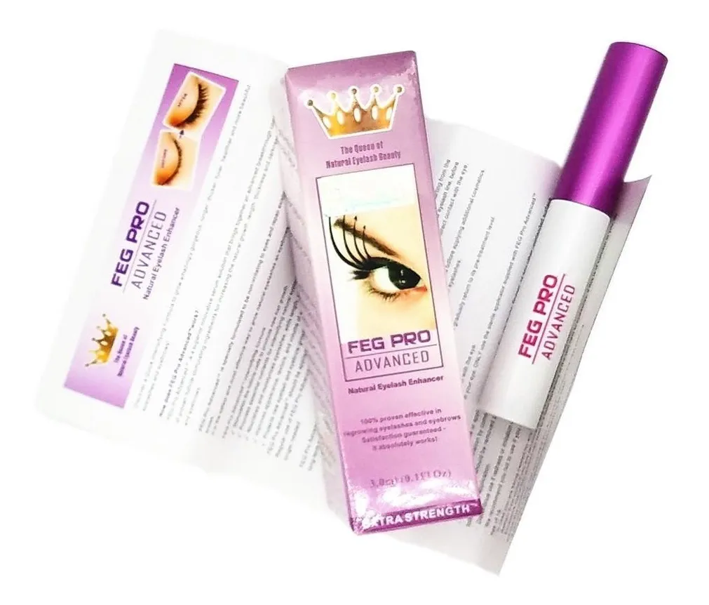 Feg Serum Pestañas Crecimiento Pro, realza tus pestañas de forma natural para un look impactante.
