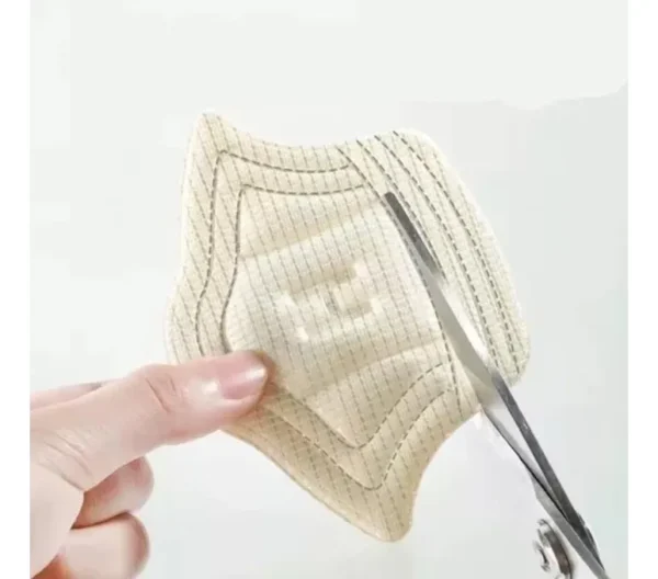 Plantillas ortopédicas cortadas con tijeras para ajuste personalizado, beige, set x2 pares.