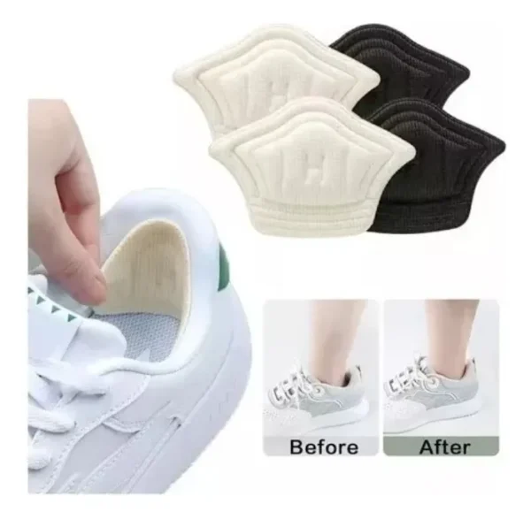 Set x2 pares plantillas ortopédicas para zapatos, comodidad y ajuste.