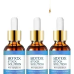 Set x2 Botox Stock Solution suero antiarruga con gotero.