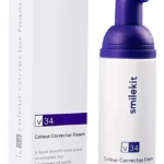 Espuma correctora de color Smilekit V34 para blanquear dientes, 45ml