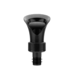 Boquilla dispensadora de vino negra, set x2 para botella, ideal para bar.