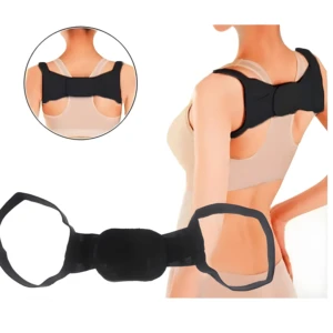 Corrector de postura unisex para espalda y lumbar, ligero y ajustable.