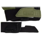 Guantes de medio dedo tácticos Free Soldier para moto, antideslizantes y resistentes.