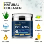 Vitalderm crema hidratante con colágeno, retinol y ácido hialurónico.