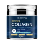Crema hidratante facial Vitalderm con retinol y colágeno, 30g.