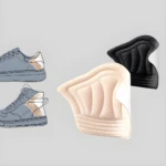 Set x2 pares plantillas ortopédicas para confort y soporte en zapatos deportivos.