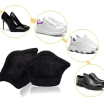 Set x2 Pares Plantillas Ortopédicas negras para zapatos de mujer y hombre.