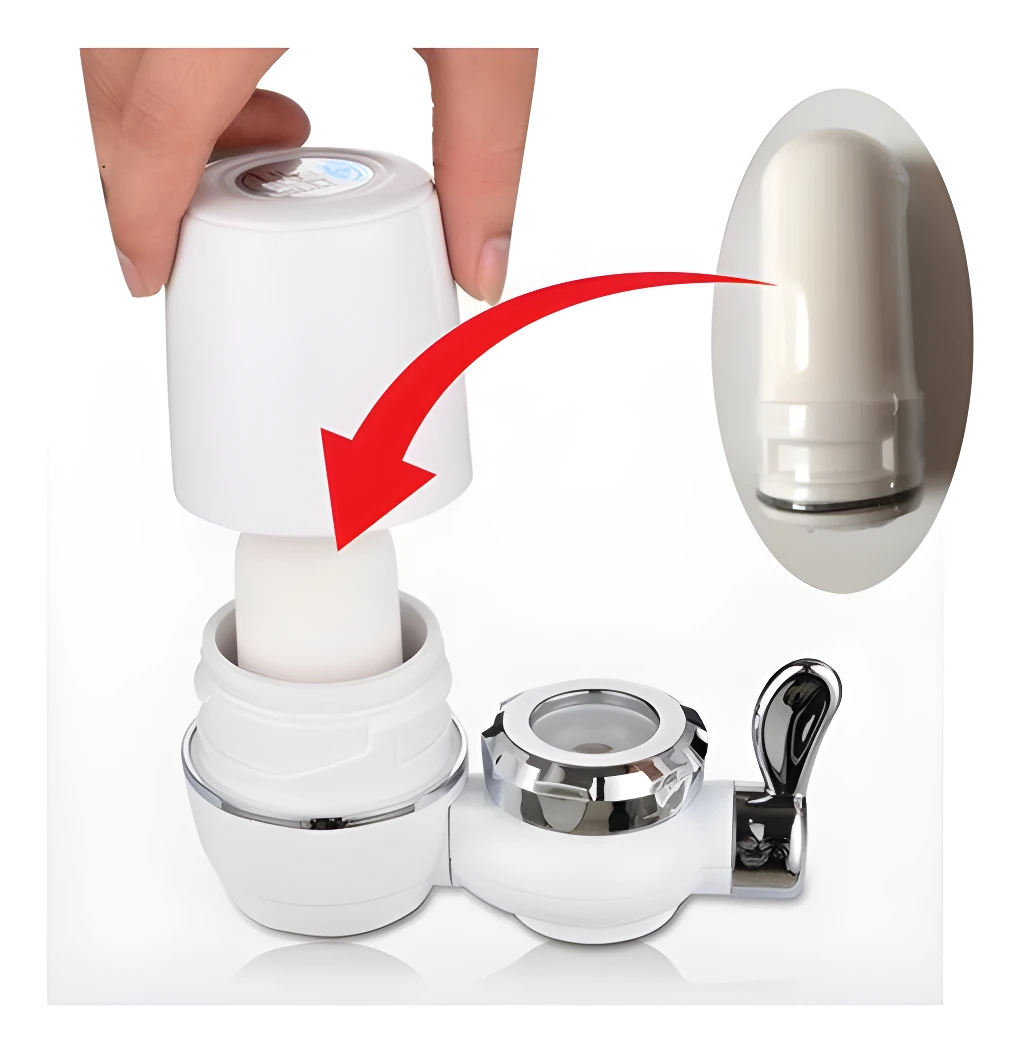 Set x3 repuestos filtro purificador de agua, fácil instalación.