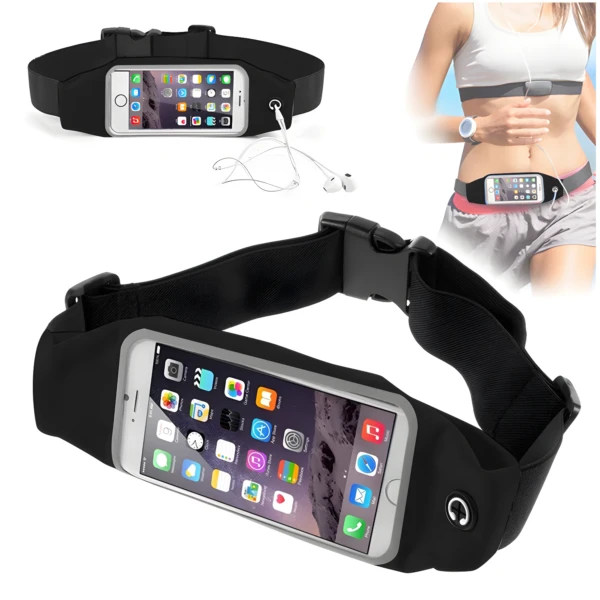 Riñonera Cinturón Deportivo Celular Canguro Impermeable - Imagen 14