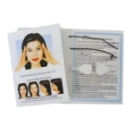 Cinta Facial Secret Lift para rejuvenecer tu rostro, con demostración de antes y después.
