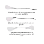 Cinta facial Secret Lift: levanta y estira la cara y el cuello para un aspecto más joven.