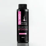 Botella de shampoo ZAHID 450ml, anticaída y crecimiento con Minoxidil 2% para mujer.