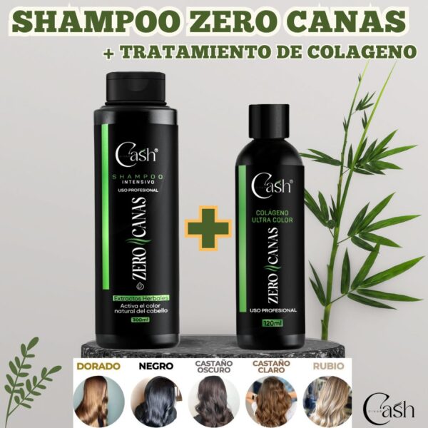 Shampoo Zero Canas + Tratamiento - Imagen 3