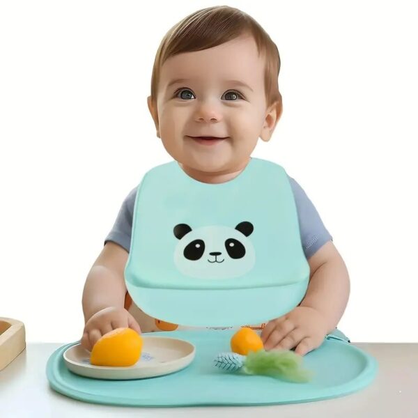 Babero de Silicona Impermeable - Imagen 1