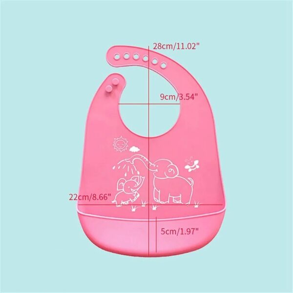 Babero de Silicona Impermeable - Imagen 2