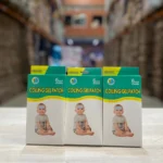 Bandas antifiebre para bebé, alivio refrescante y seguro. Paquete de 6.