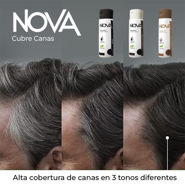 Nova Shampoo Cubre Canas - Imagen 2