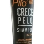 Shampoo Super Pilo 5R para crecimiento de cabello unisex con minerales, sin sal, 240ml.