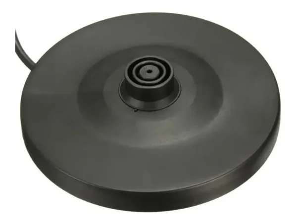 Base negra para jarra eléctrica Scarlet de 2 litros con cable de alimentación.