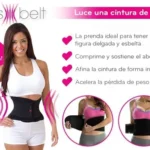 Faja Miss Belt para una cintura delgada y esbelta, con efecto moldeador y reductor de abdomen.