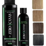 Shampoo Zero Canas Intensivo 300ml y Tratamiento Colágeno Ultra Color 120ml.