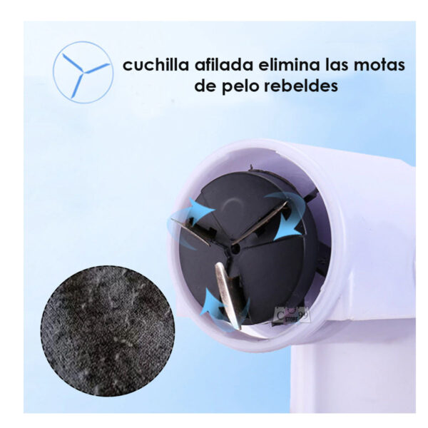Quita Motas Mini Máquina Eléctrica - Imagen 2
