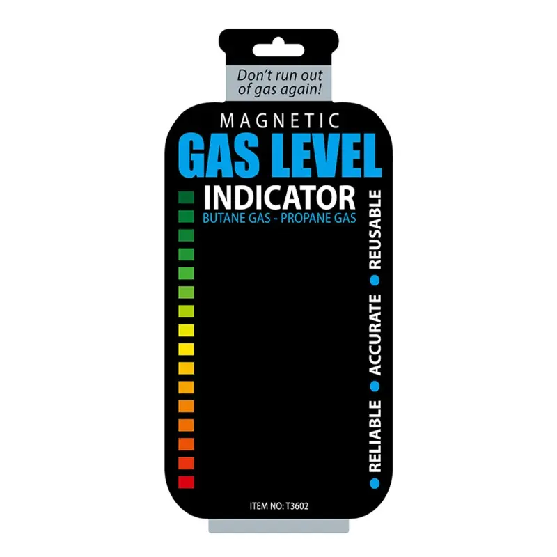 Medidor magnético de nivel de gas T3602 para tanques de butano y propano.