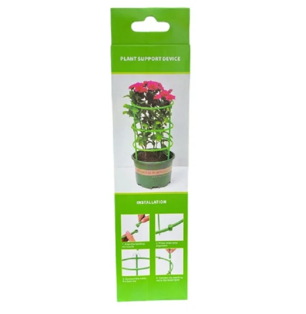 Soporte de plantas enredaderas para rosas, fácil instalación con estructura apilable para dar soporte a matas.
