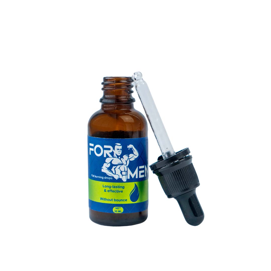 Ginecomastia para hombres: Spray reductor con aplicador de gotero para resultados duraderos.