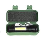 Mini Linterna Metalica Recargable Led - Imagen 4
