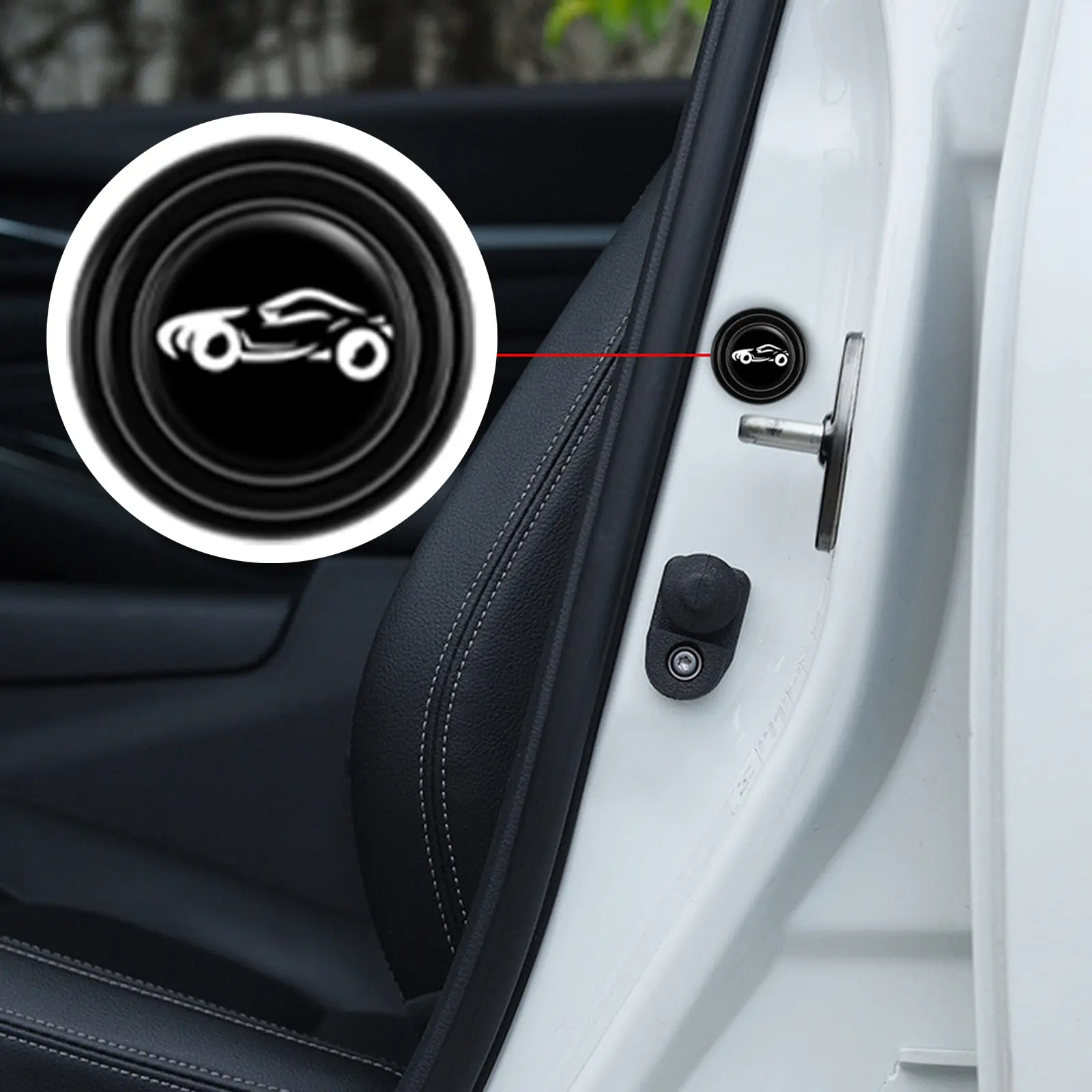 Protector de puertas de carro, diseño de automóvil, anti-golpes 10 unidades.