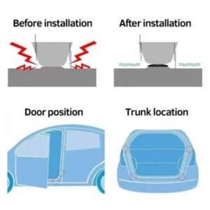 Anti Golpes Carro Puertas X 10: Protege tu auto de golpes en puertas y maletero.