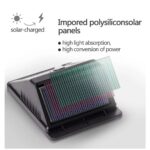 Lampara 30 Leds Panel Solar Exteriores - Imagen 2