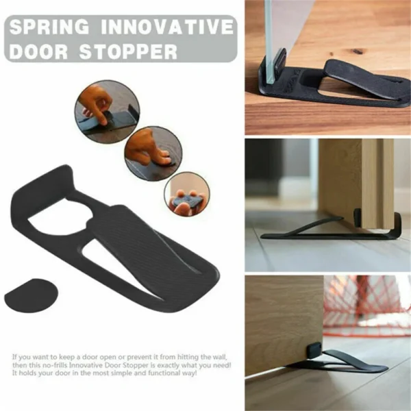 Tope de click para puertas innovador, para mantener puertas abiertas o evitar golpes en pared.
