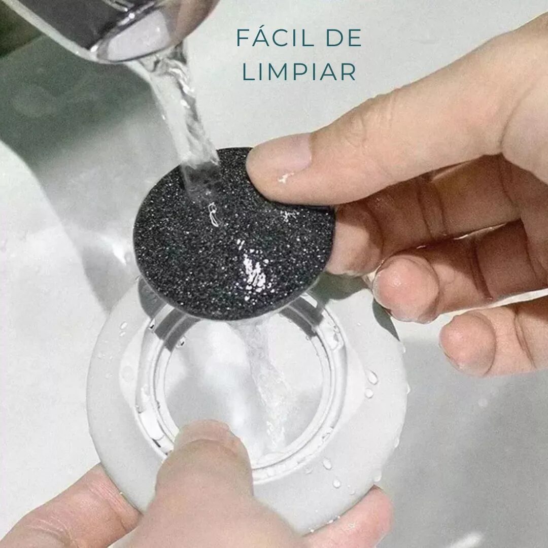Quita callos eléctrico bajo el agua corriente, fácil de limpiar.
