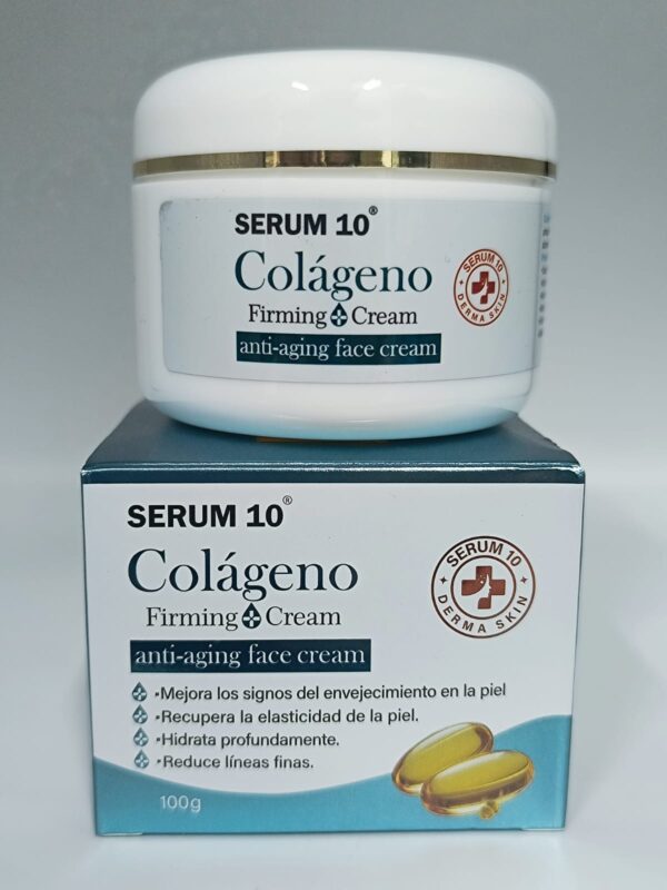 Crema Antiedad Colageno Serum 10 - Imagen 1