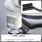 Cepillos de limpieza de nailon para cocina, ideales para fregar sin dañar superficies delicadas.