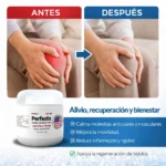 Crema Perfectx para aliviar dolor articular y muscular, mejora movilidad y reduce inflamación. Envase de 60gr.