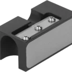Herramienta de reparación de puntas de taco de billar 8 en 1, afilador metálico negro.