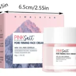 Crema Hidratante de Sal Rosa Hima con Centella para piel firme y revitalizada.