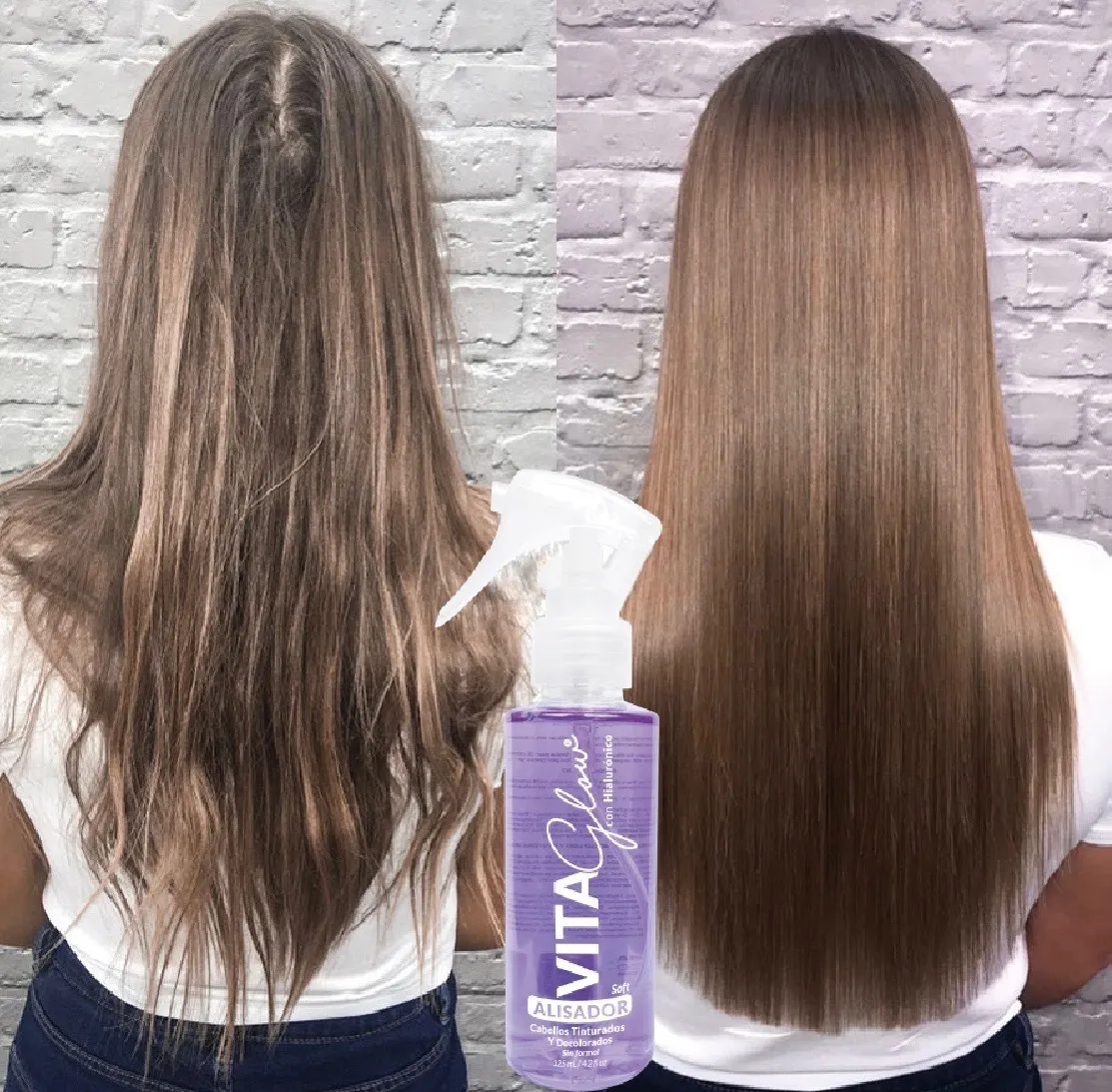 Alisador Progresivo Cab Dec Soft deja el cabello liso, suave y brillante.