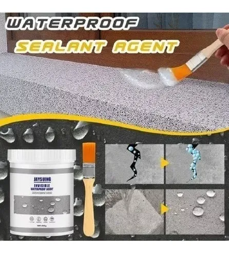Sellador Impermeabilizante Invisible JaySuiing para grietas y superficies, con aplicador.