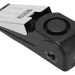Tope de puerta con alarma de seguridad D, detector de movimiento y sensibilidad ajustable.