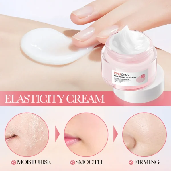 Crema Hidratante de Sal Rosa Hima con jengibre puro, reduce poros, suaviza y reafirma la piel.