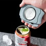Abrelatas para latas de cerveza Budweiser, útil para servir bebidas con hielo y limón.