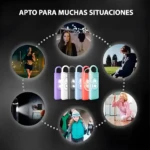 Alarma de seguridad para correr, caminar, situaciones nocturnas y emergencias.